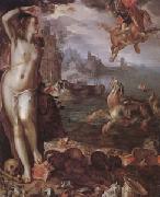 Joachim Wtewael Perseus and Andromeda (mk05) oil on canvas